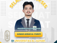 Santri MA NF Banjarbaru Lolos Masuk Universitas Al-Azhar Cairo - Mesir 