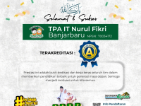 TPA IT Nurul Fikri Banjarbaru Raih Akreditasi A